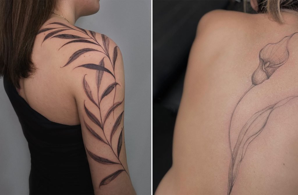 tatuaggi fiori