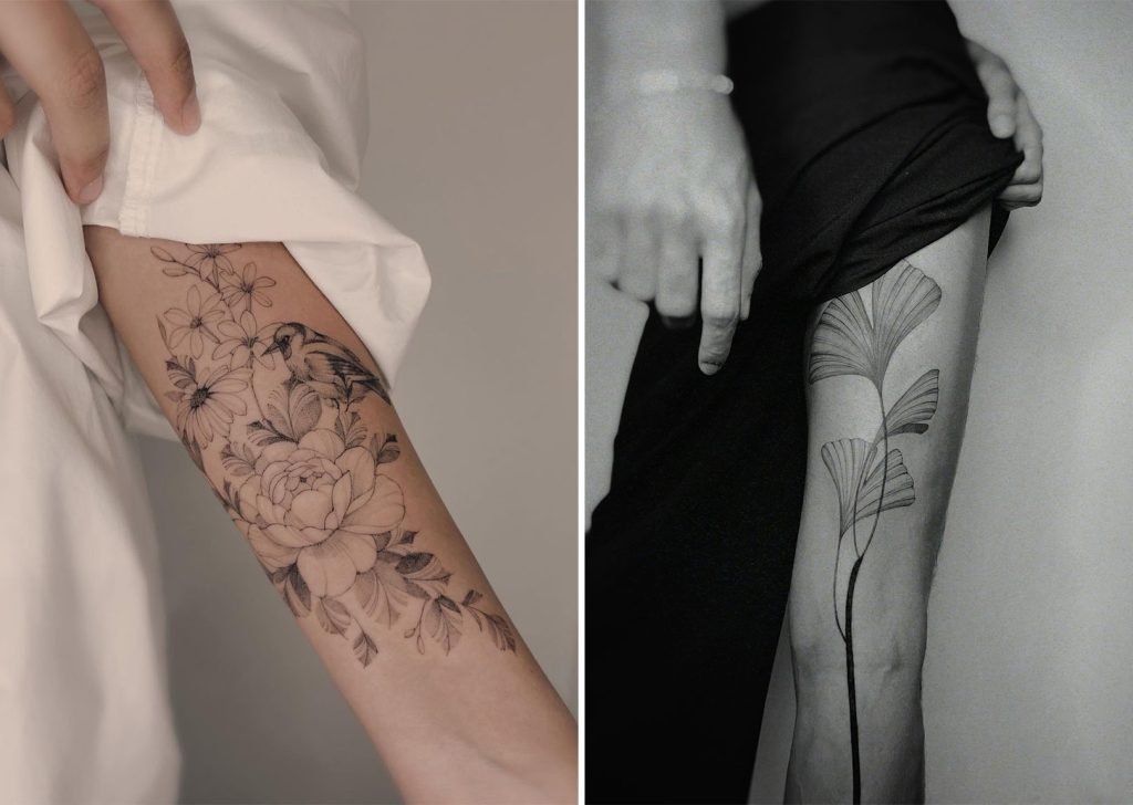 tatuaggi fiori